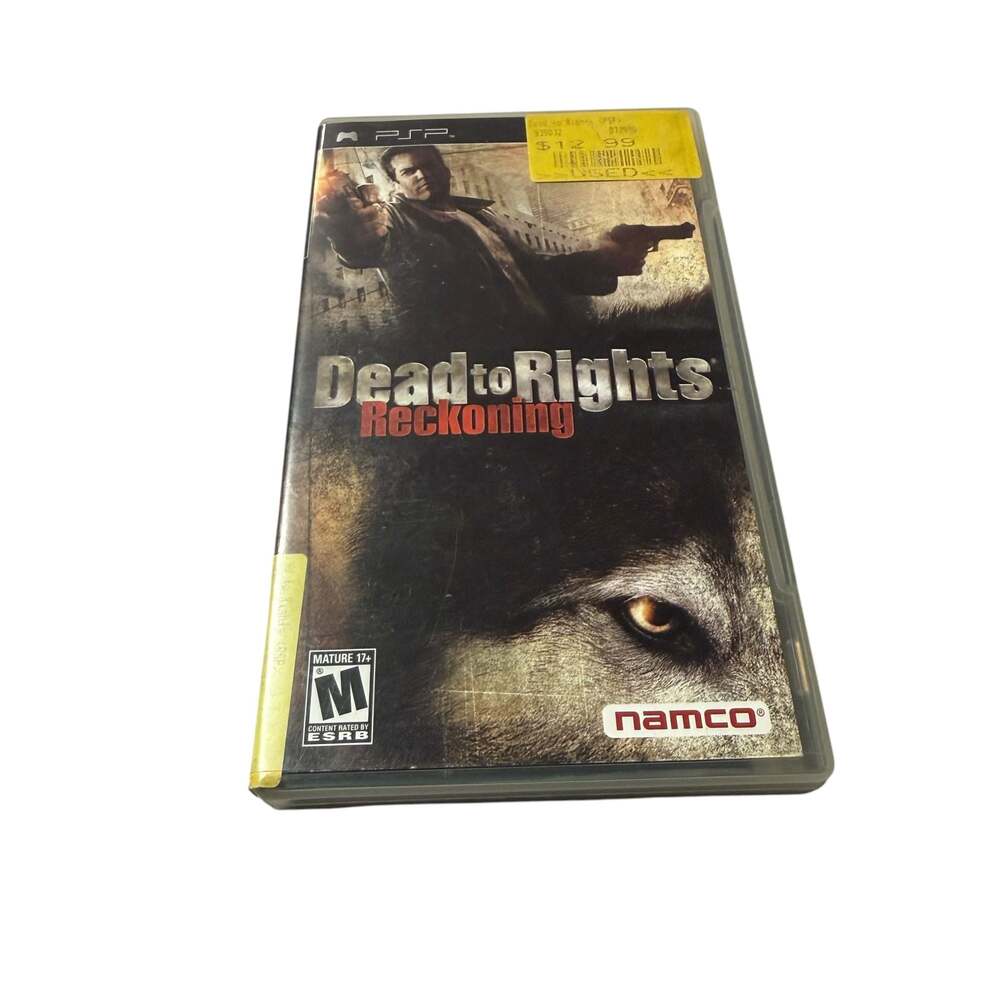 Dead to Rights: Reckoning (Sony PSP, 2005) Complete CIB